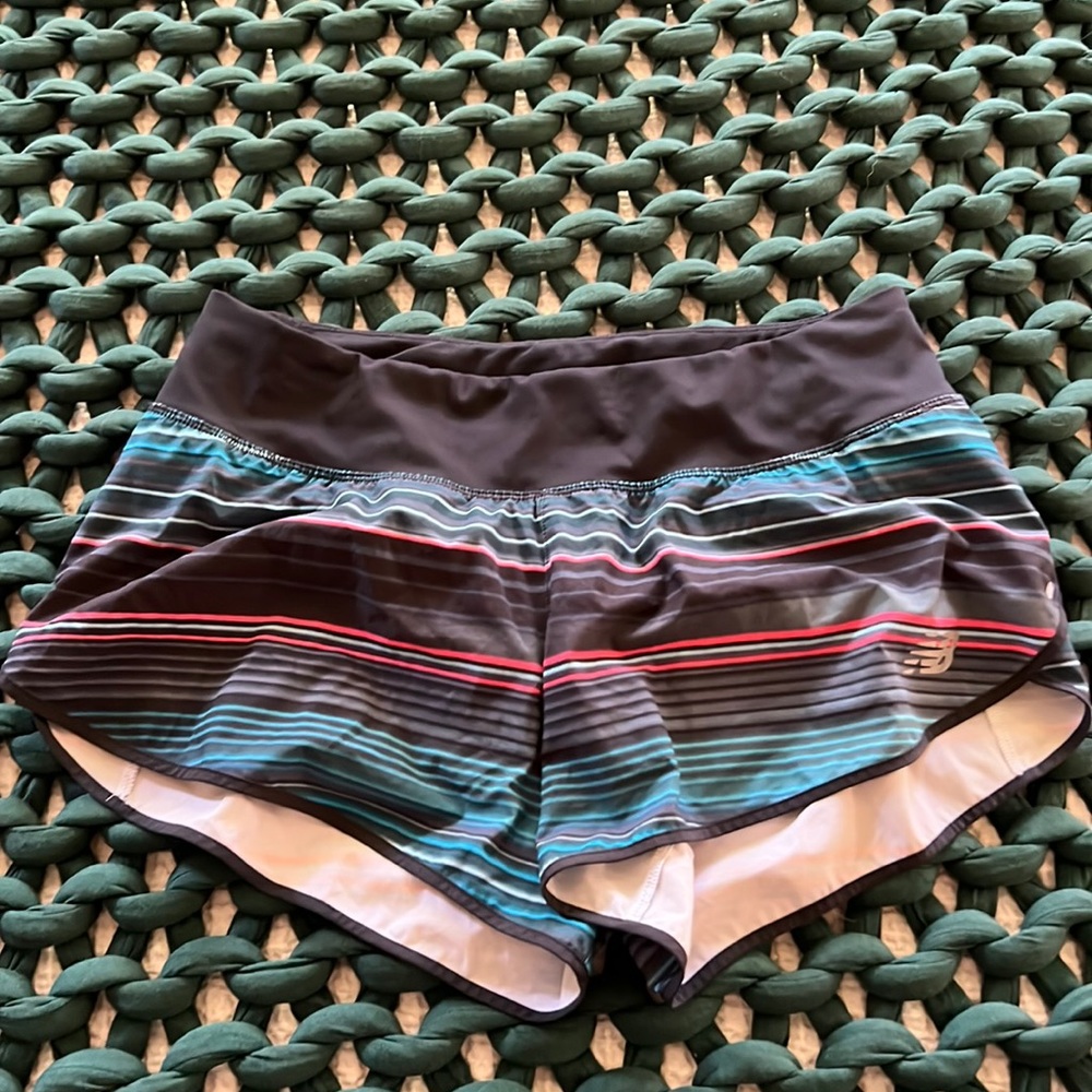 New balance running shorts.
